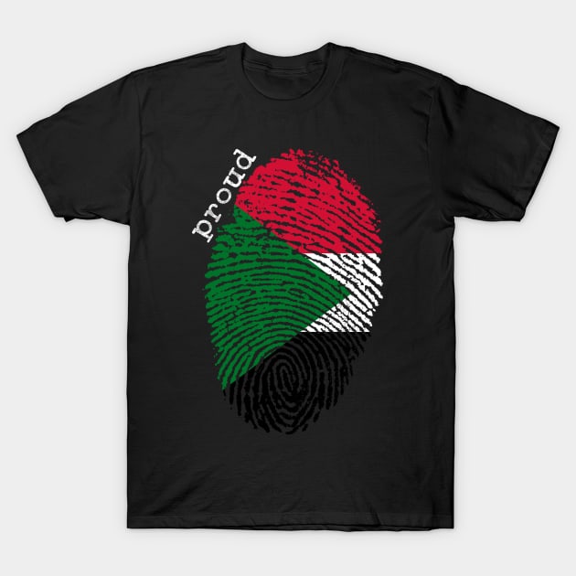 Sudan flag T-Shirt by Shopx